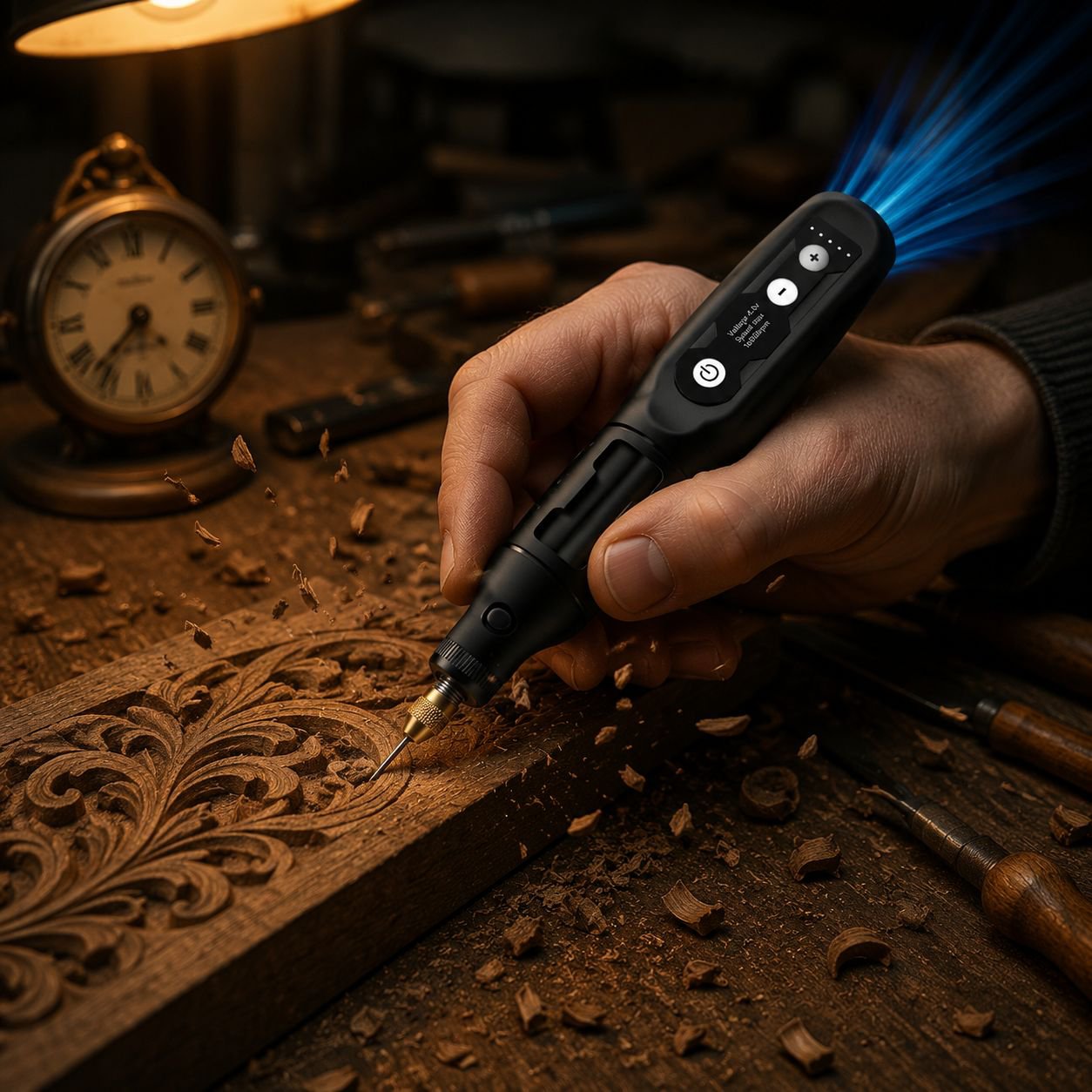Small Handheld Polishing Tool for Fine Detailing