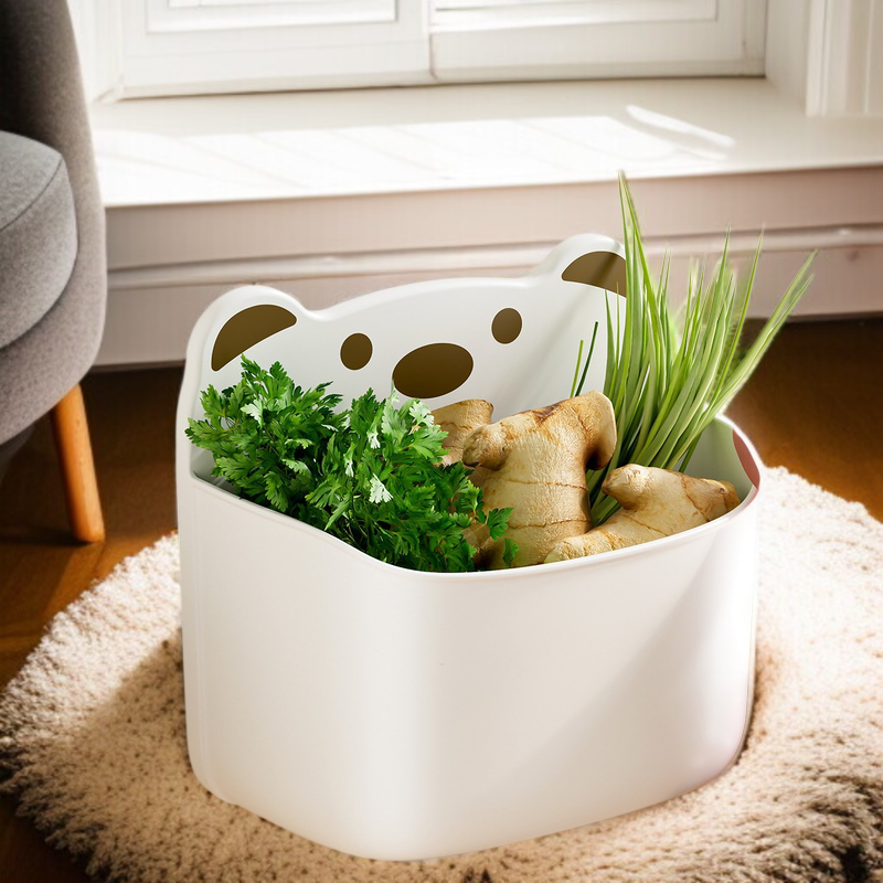 リビングルームに設置されたティッシュ収納ボックス