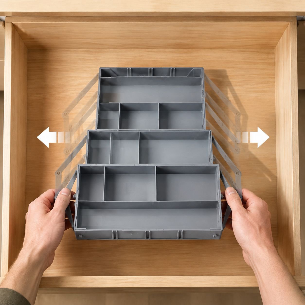 Jewelry Organizer Foldable Cosmetic Box