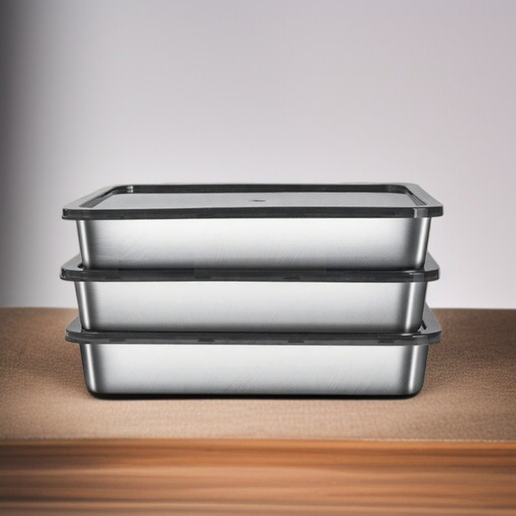 스테인리스 냉동 전용 트레이 신선도 유지 케이스