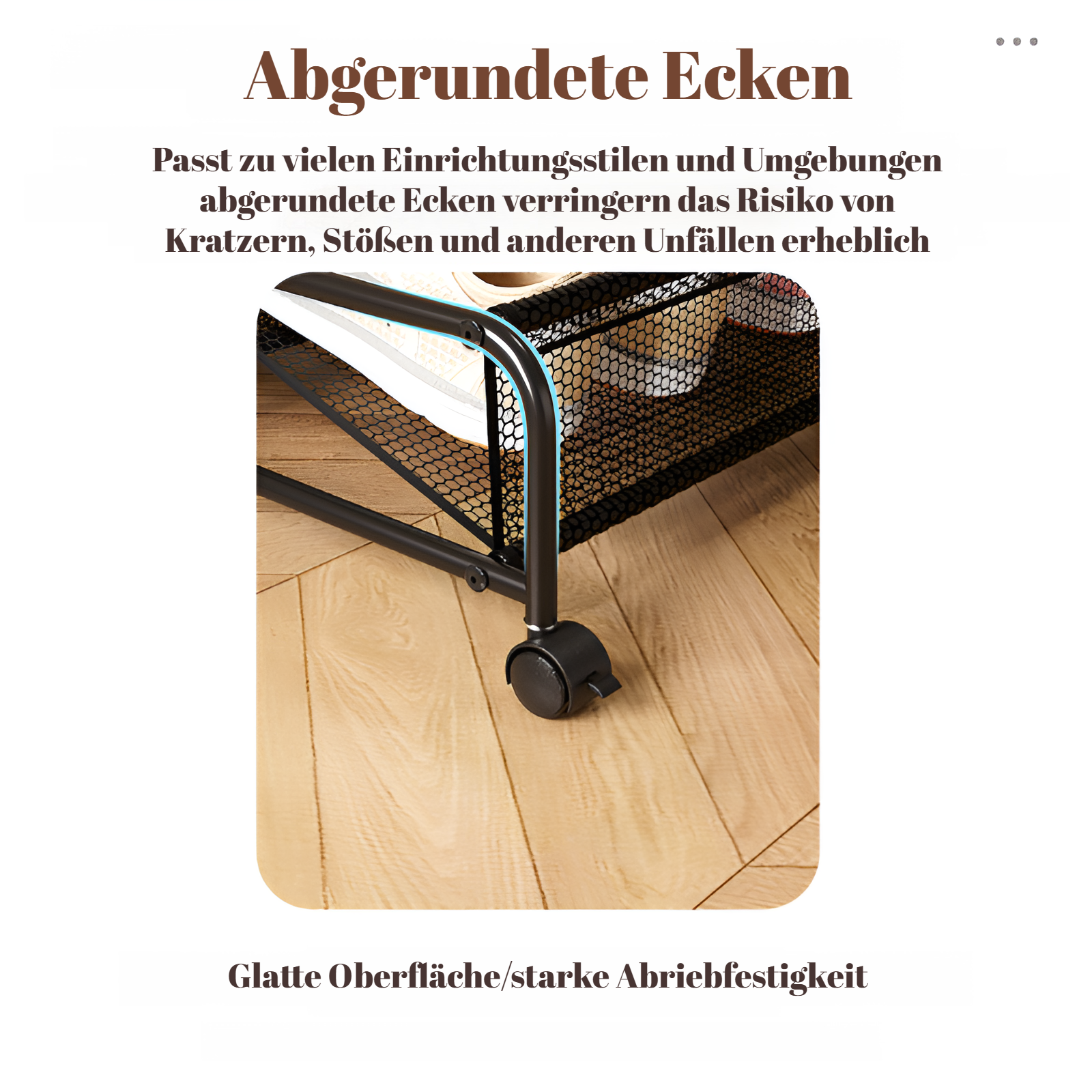 Einfaches Schuhregal unter dem Bett Aufbewahrungsregal Multifunktionales Eisenbett Aufbewahrungsbox 