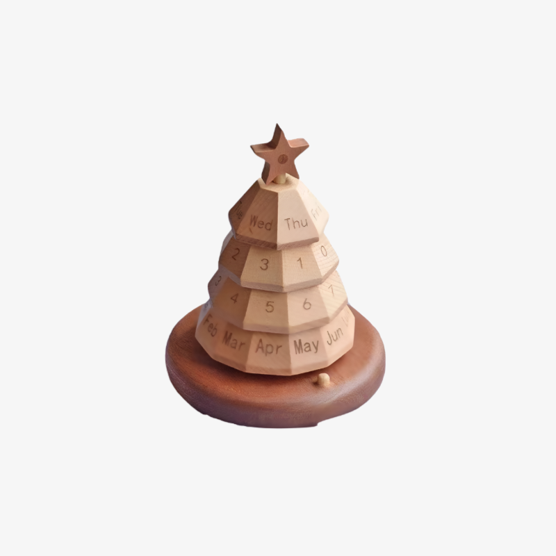 クリスマスカウントダウンを楽しむカレンダー