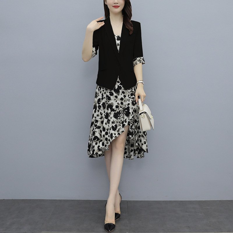 여성 원피스+자켓 2종세트