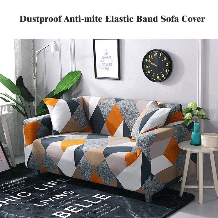 Dustproof Anti-mite Elastic Band Sofa Cover