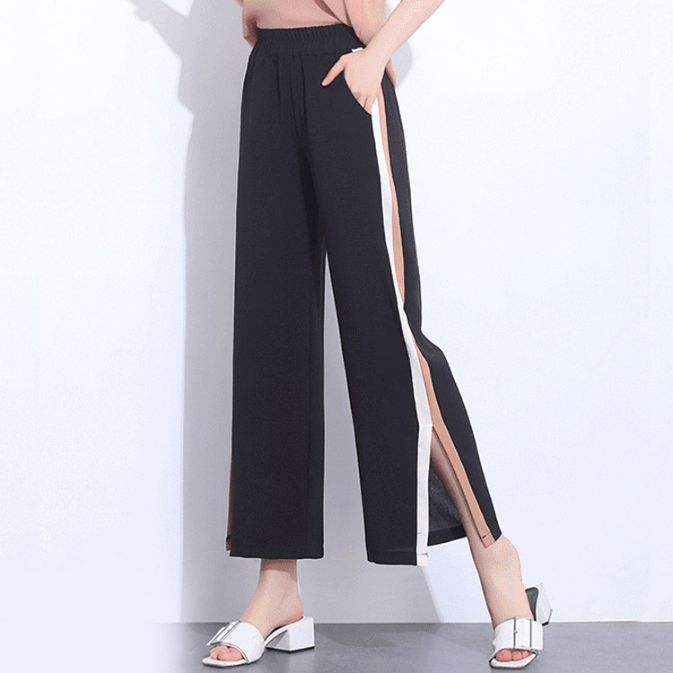 กางเกงขาบานแหวกข้าง