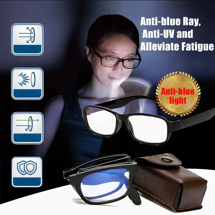 Foldable zoom glasses