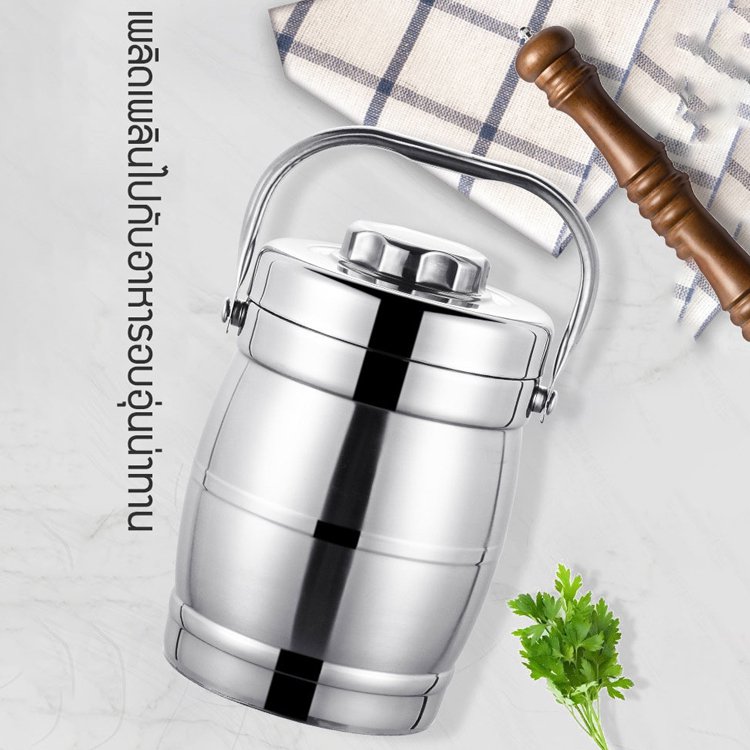 ปิ่นโตสแตนเลสเก็บความอุ่นแยกชั้น