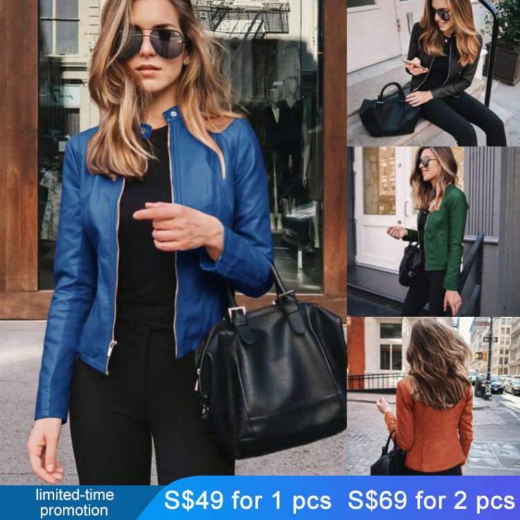 European Elegant Real Leather Jacket