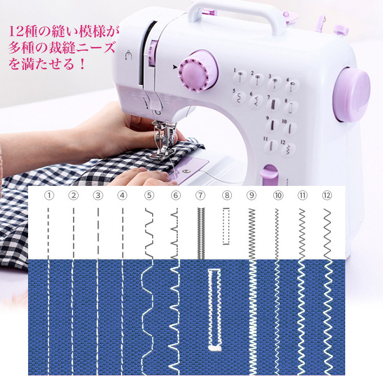 家庭用多機能電動ミシン