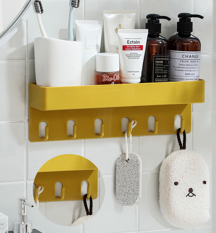 Punch-free storage rack ，Say goodbye to messy life