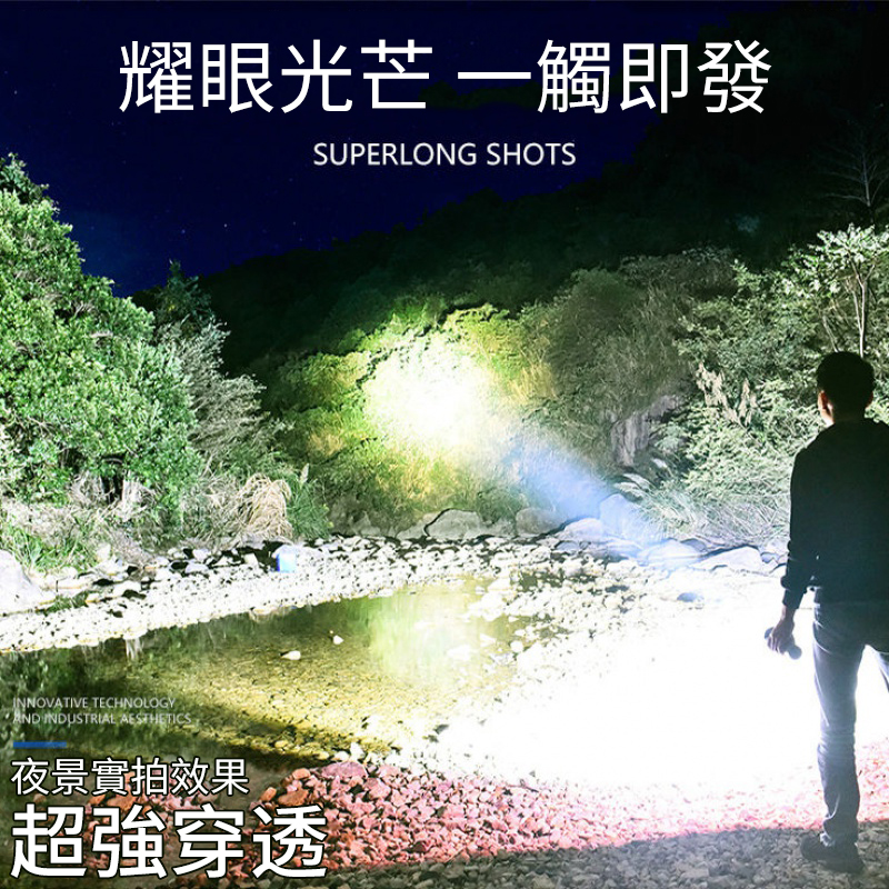 【官方站】強光超遠射手電筒