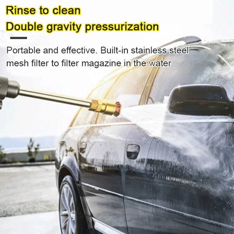 High pressure car wash sprayer