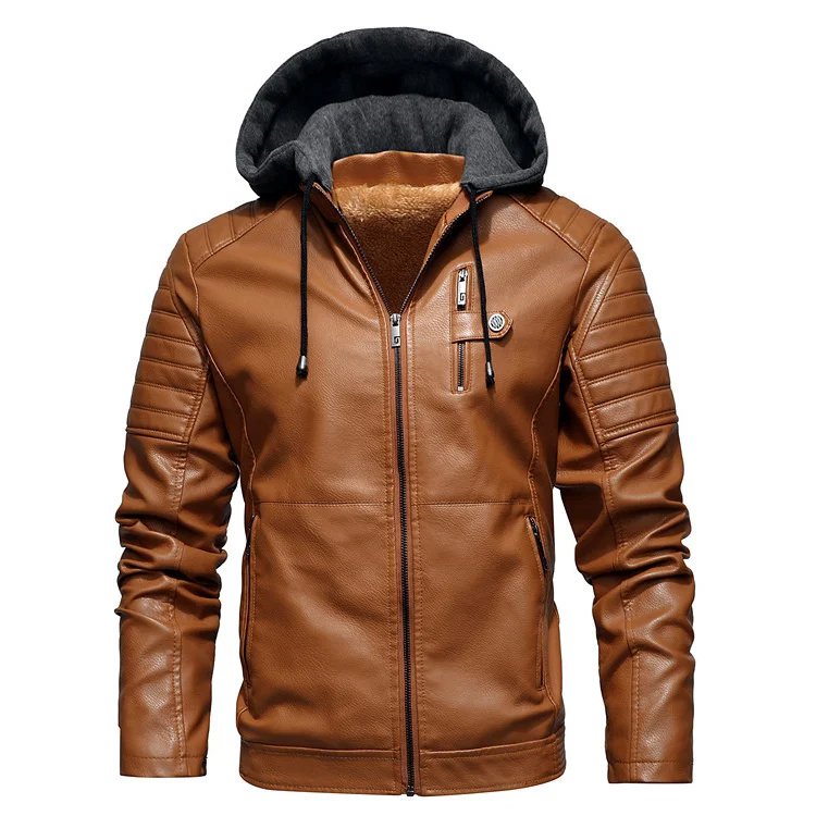 캐주얼 남성 양가죽 융털 자켓