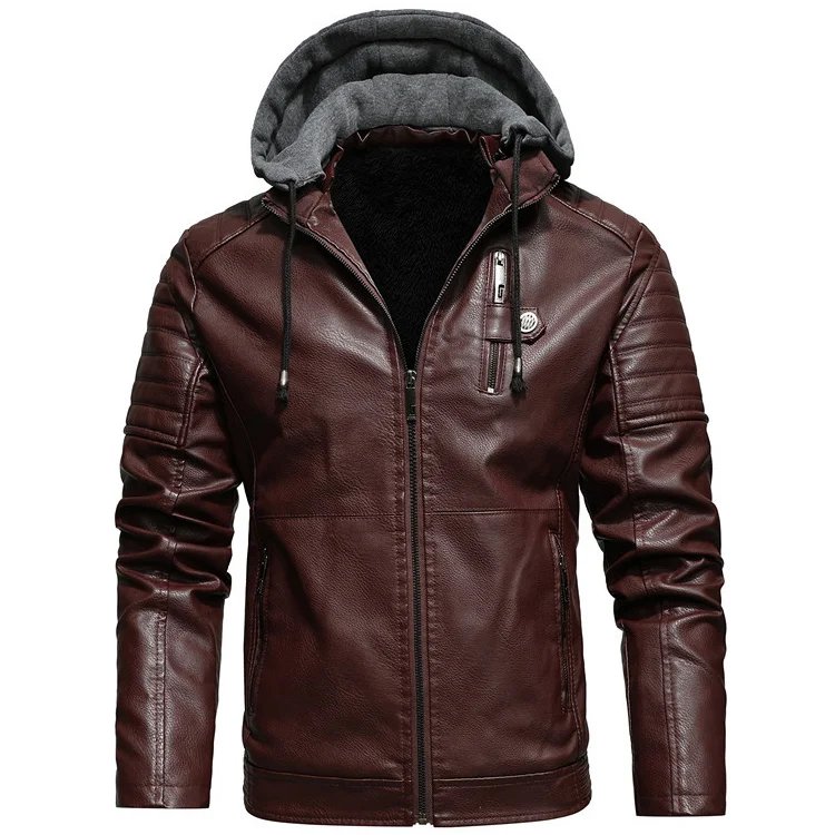 캐주얼 남성 양가죽 융털 자켓