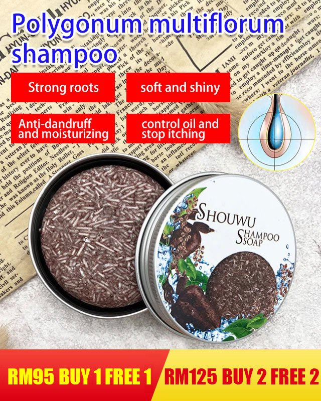 Polygonum multiflorum shampoo soap