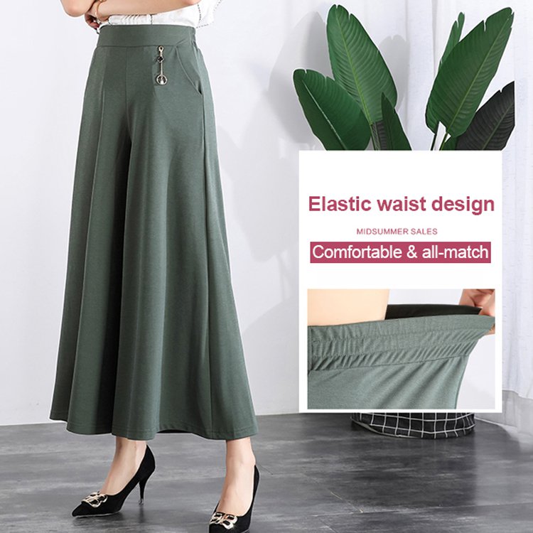 New style chiffon wide leg pants