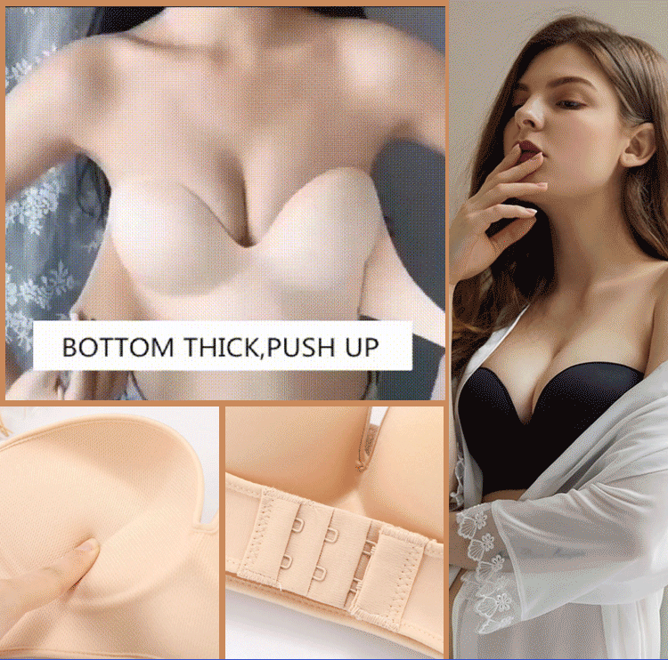 여성 프론트 오프숄더 브라