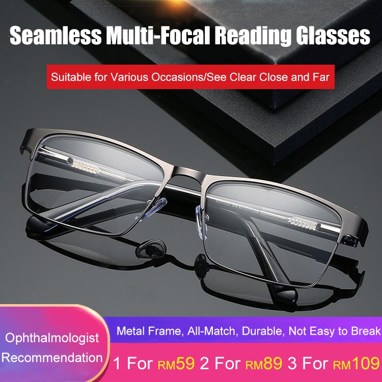 [Made in Japan] Professional Steel Reading Glasses