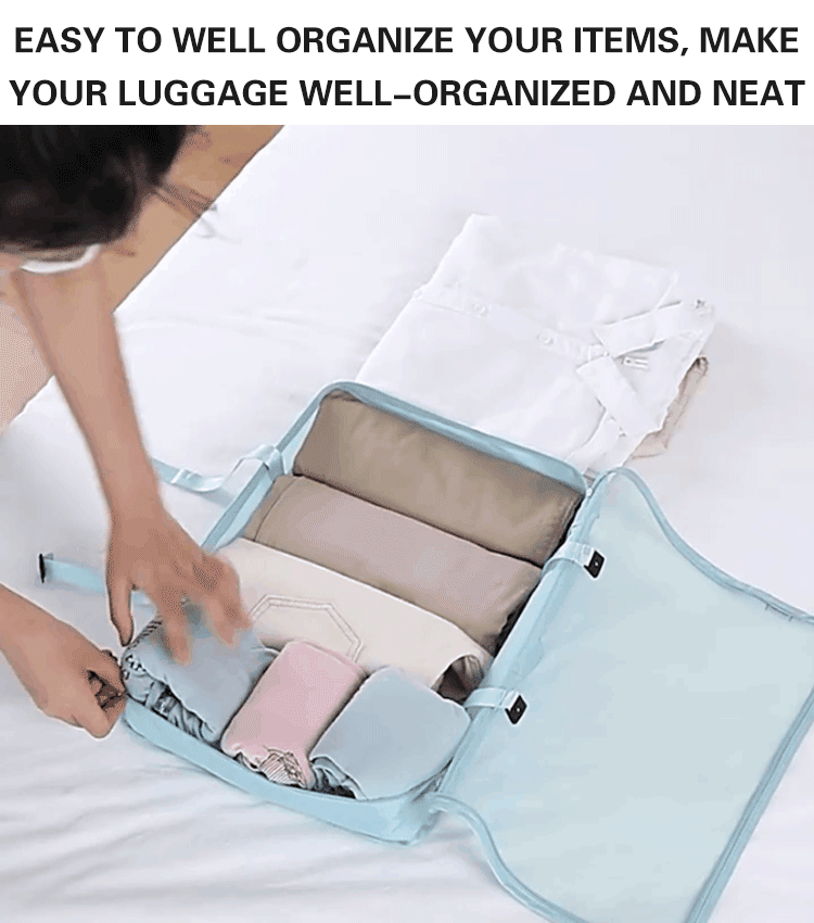 6 pieces travel luggage storage bag set