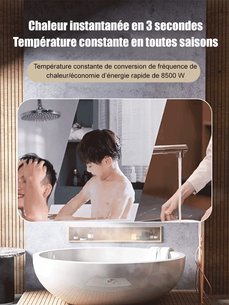 Chauffe-eau thermostatique instantané