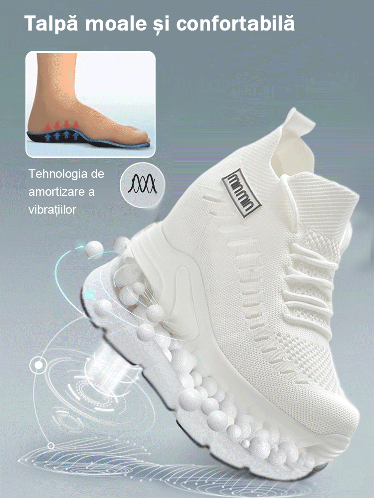 Respiră plasă interior înălțime pantofi pentru femei