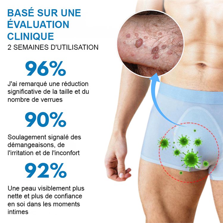 Crème pour l'élimination des verrues et l'adoucissement de la peau.