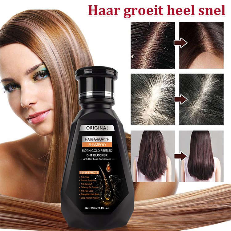 Gember verstevigende en haargroei bevorderende shampoo