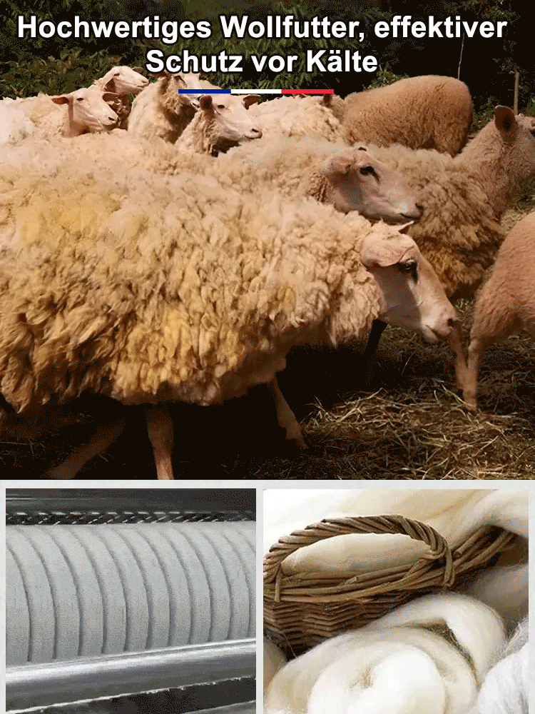 Gepolstertes zweiteiliges Langarm-Poloshirt für Männer