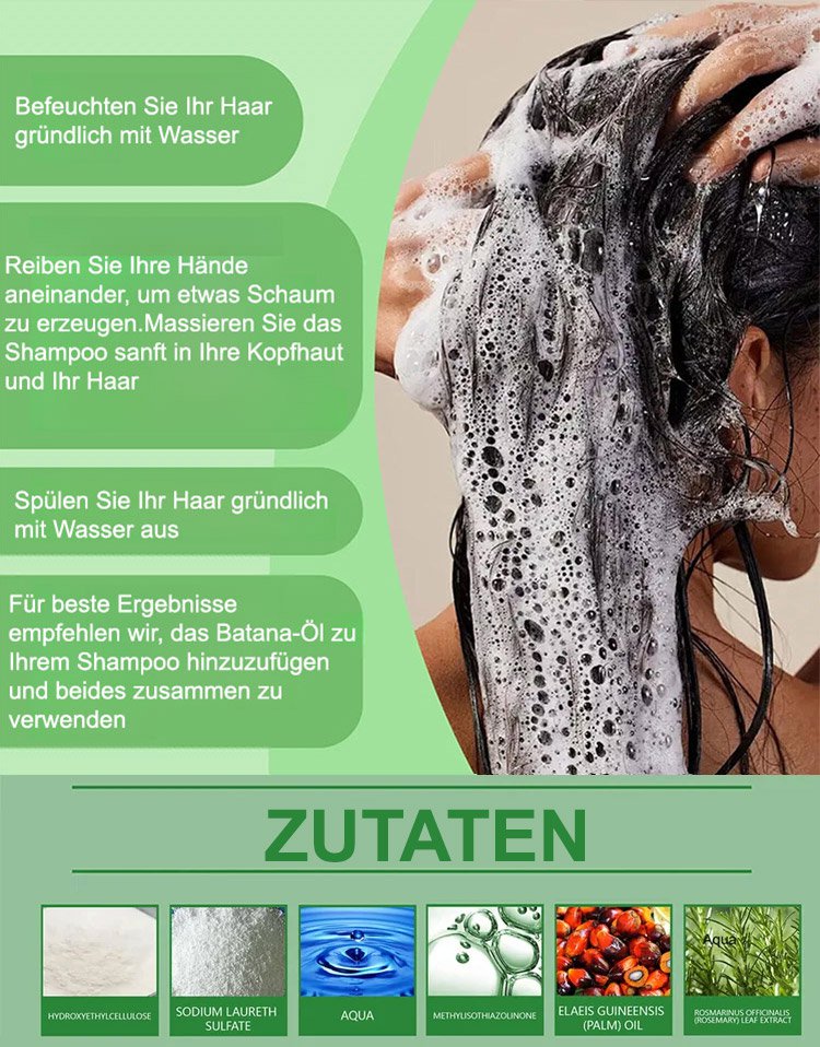 【Rapid hair growth in 7 days!】Hair growth shampoo