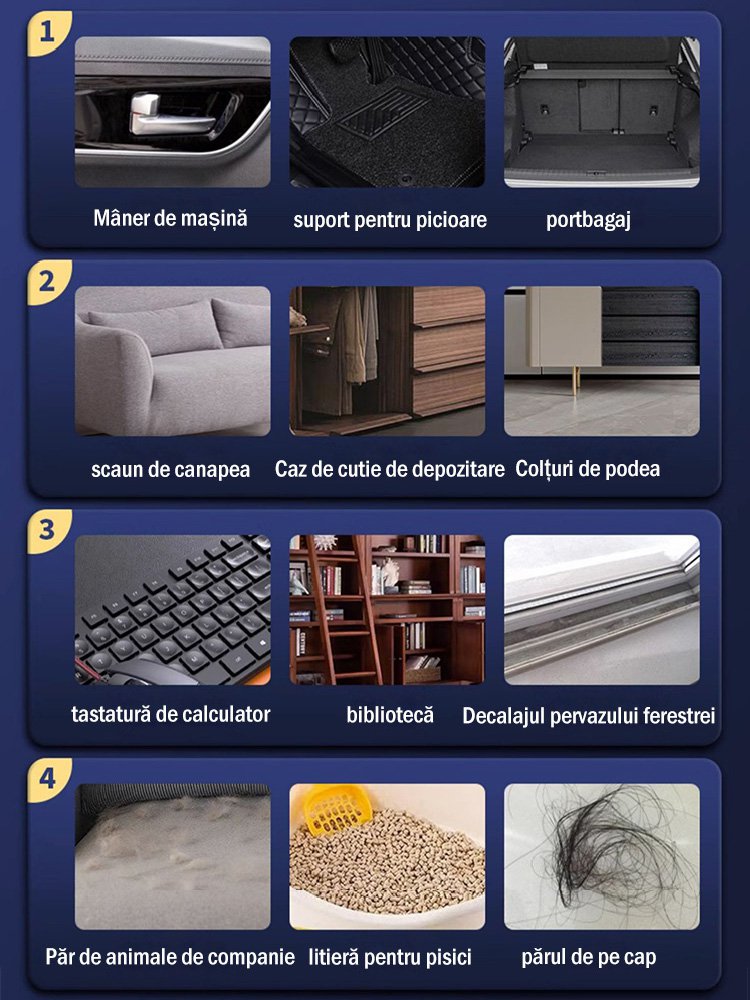 Aspirator portabil multifuncțional pentru mașină