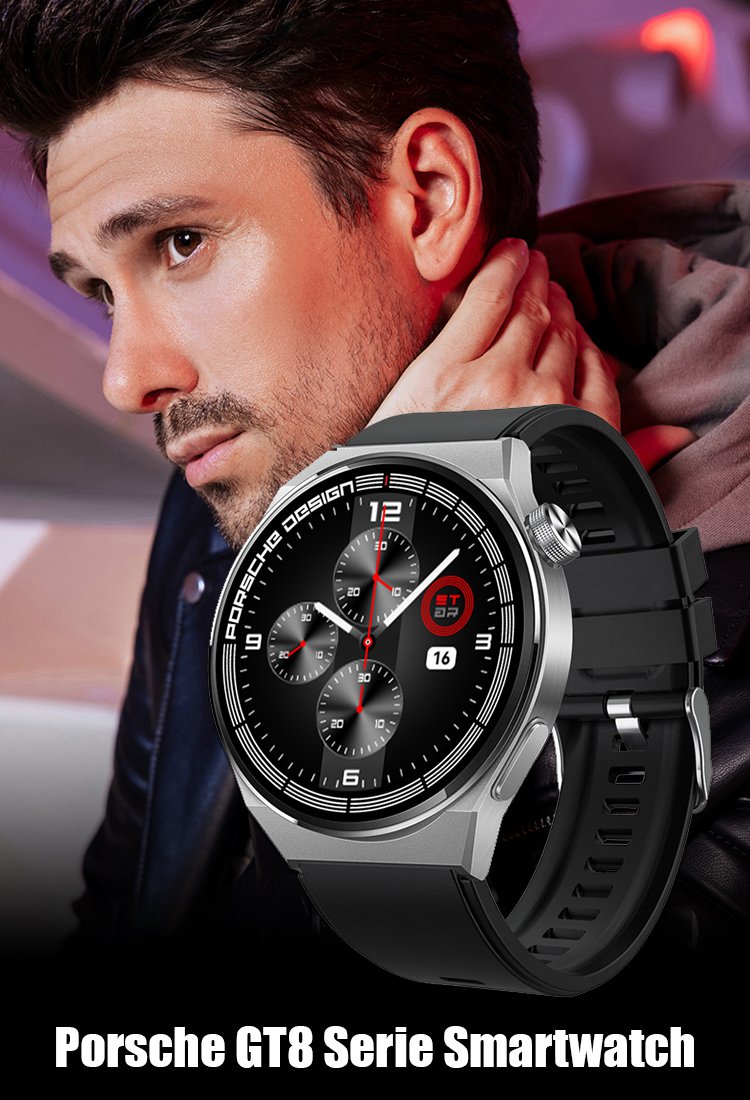 GT8 Porsche Sport-Smartwatch