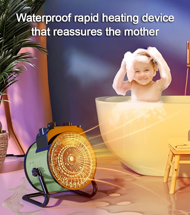 Ceramic PTC rapid heating air heater
