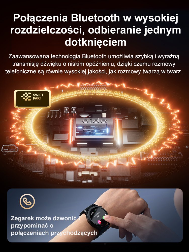 Watch5 Inteligentny Zegarek Monitorujący