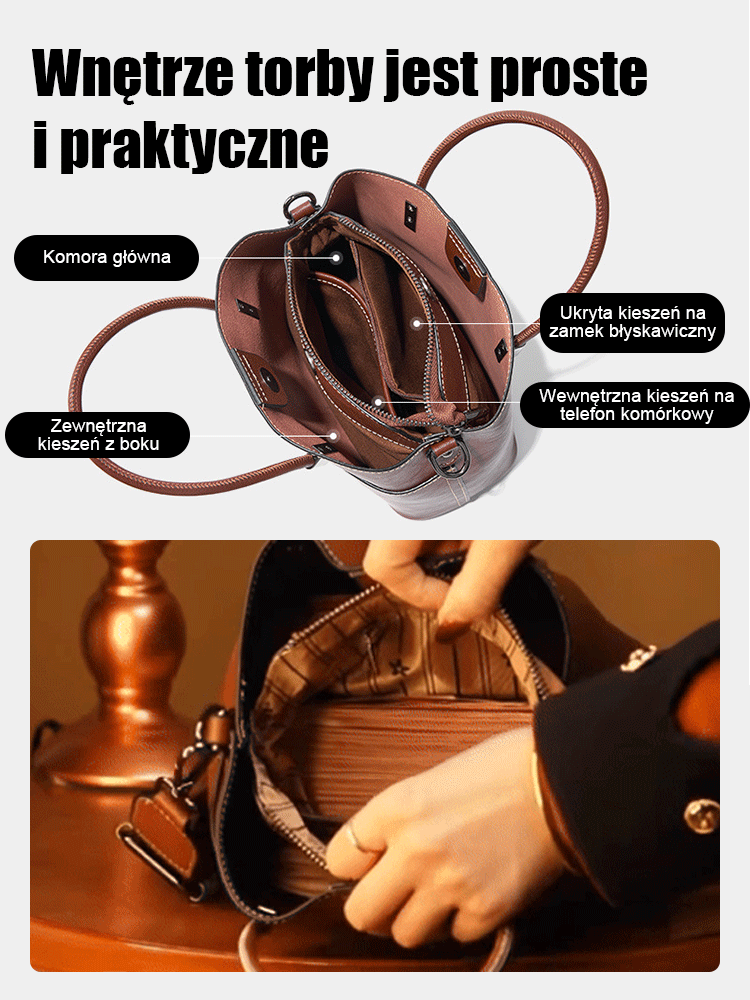 Emmerbag met grote capaciteit