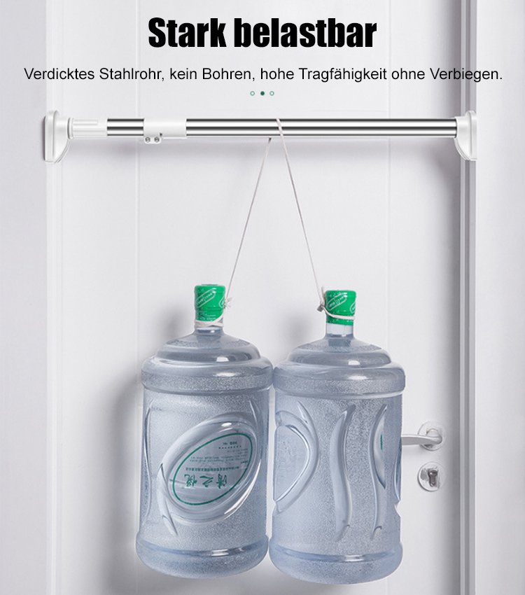 Keine durchstanzende Kleiderstange