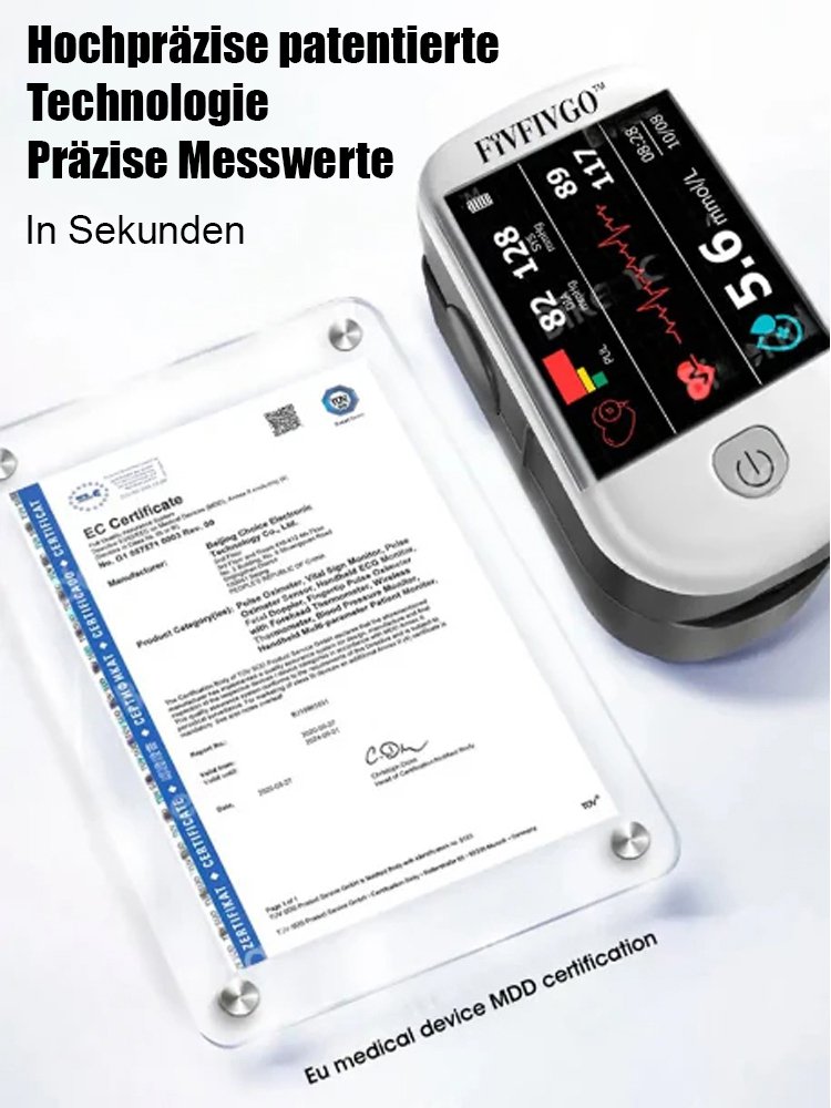 Fingerspitzen-Sauerstoffmessgerät