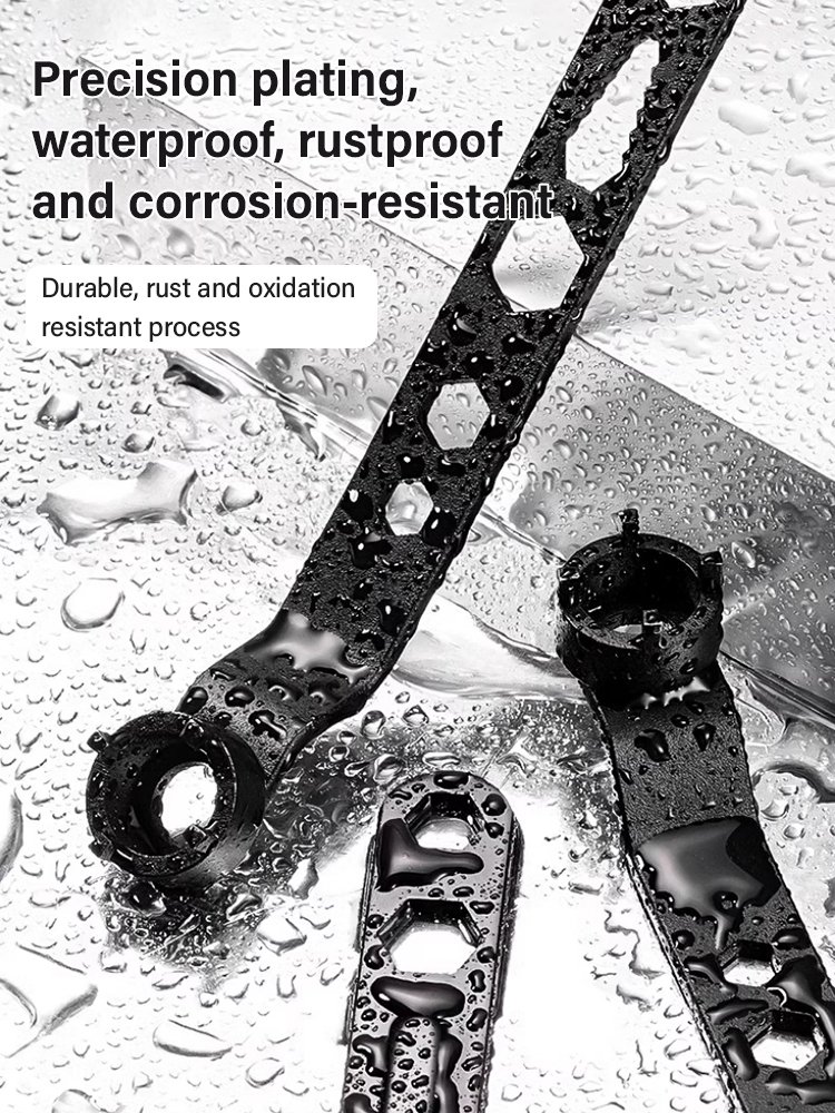 Multifunctional four-claw angle grinder wrench