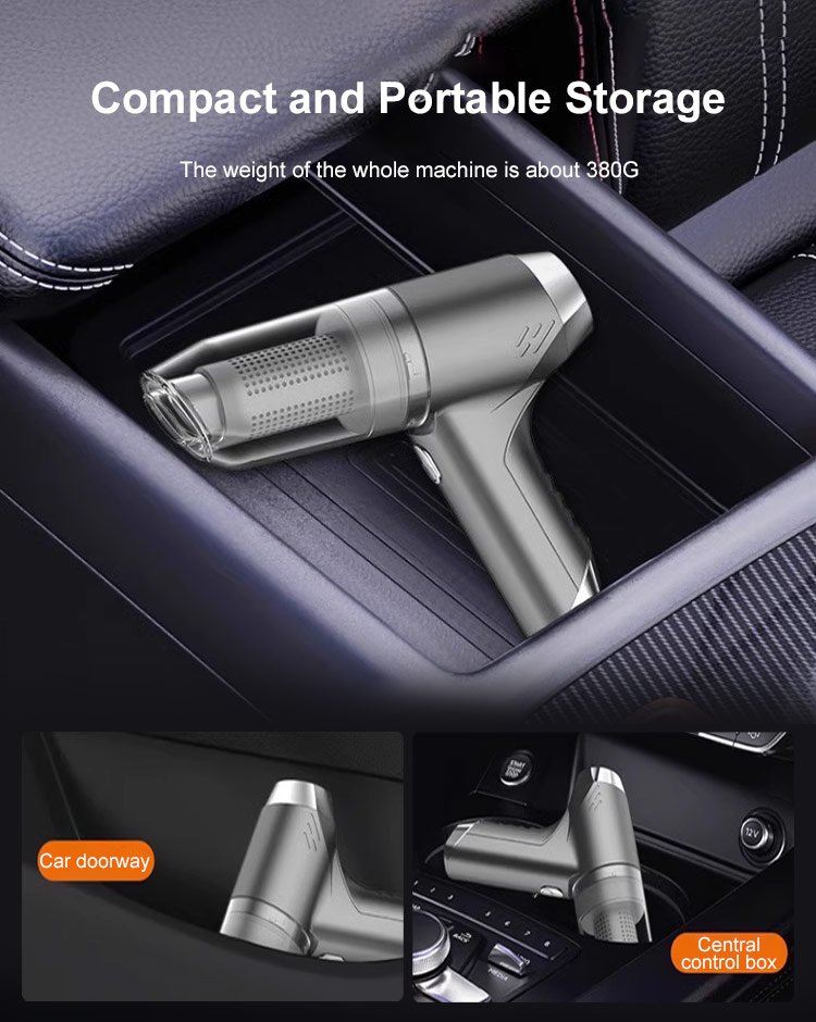 Three-in-one Car and Home Vacuum Cleaner