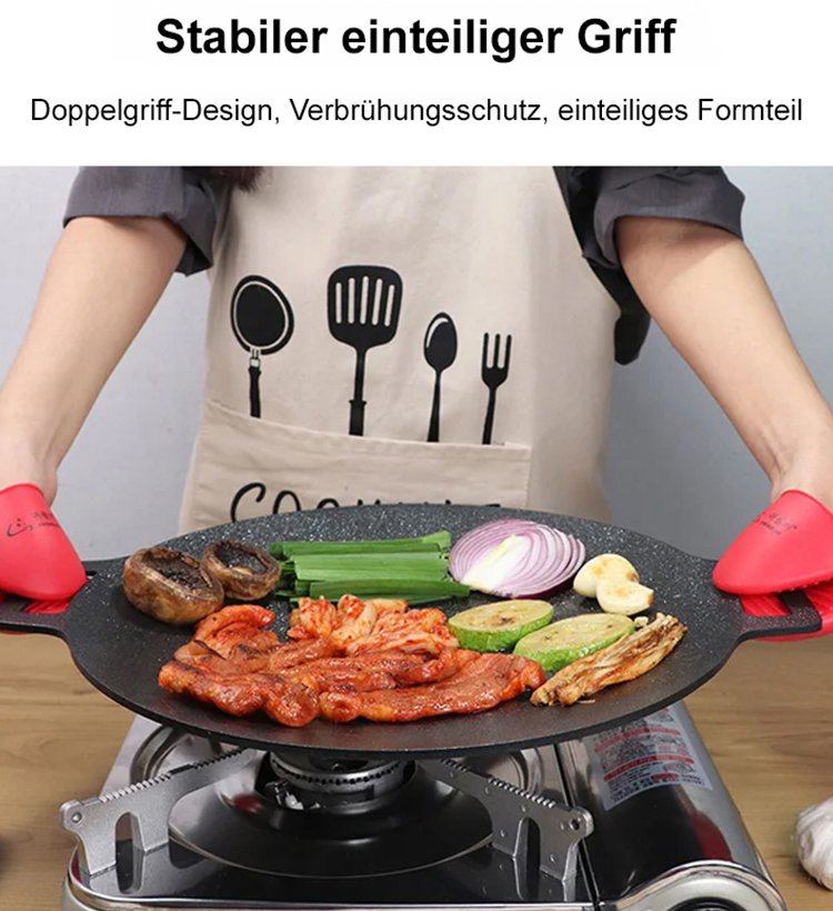 [Antihaftbeschichtete Pfanne leitet die Wärme schnell] Multifunktions-Backform für den Haushalt