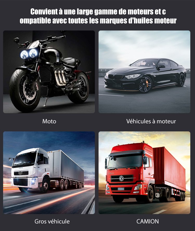 Agent protecteur anti-usure du moteur à haut rendement