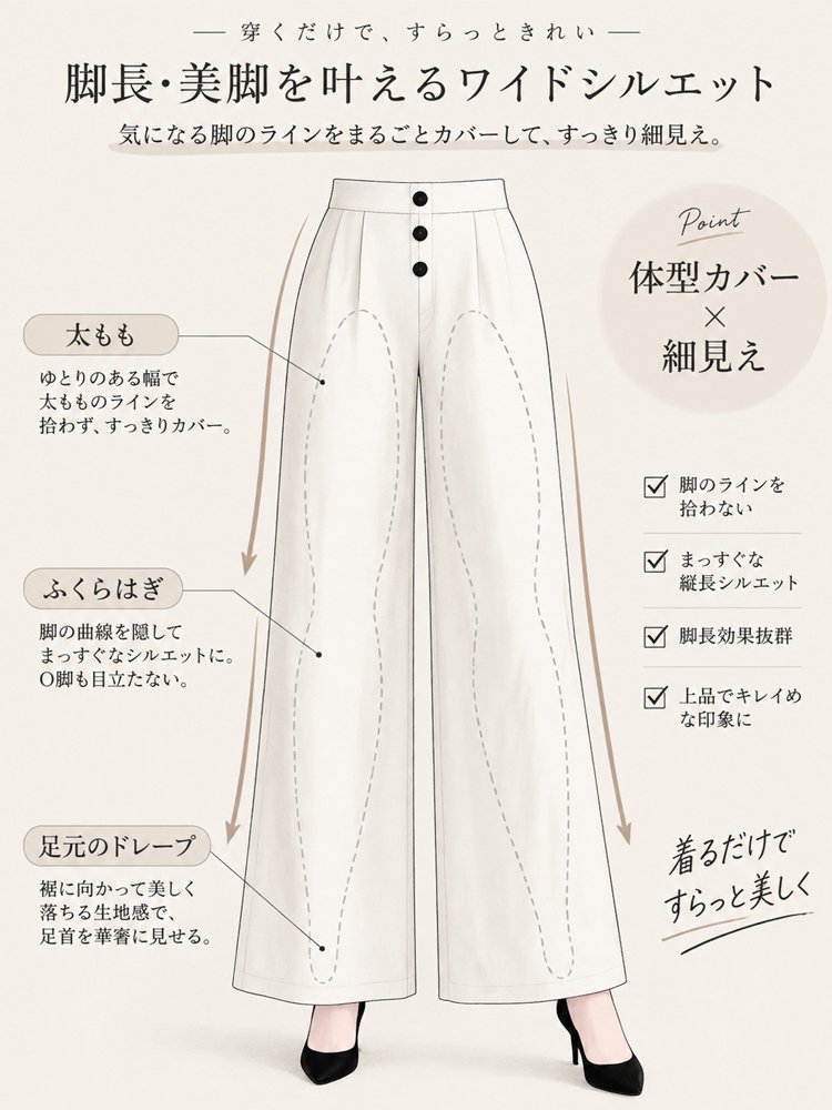 レディスクルーネック配色7分袖ボレロロングパンツセットアップ
