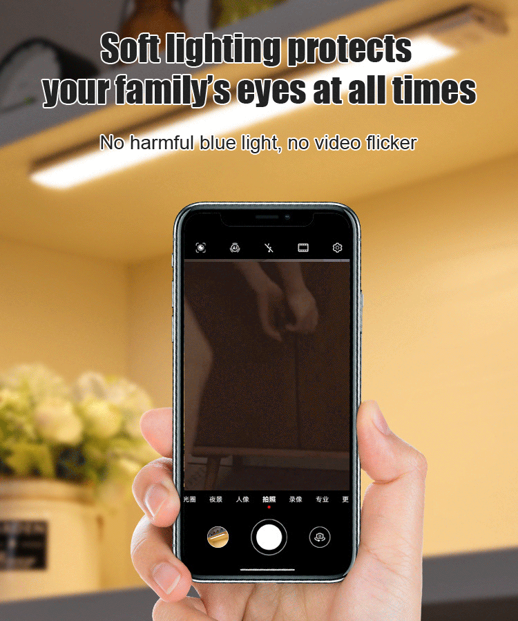 Ultra-thin body sensor smart led light