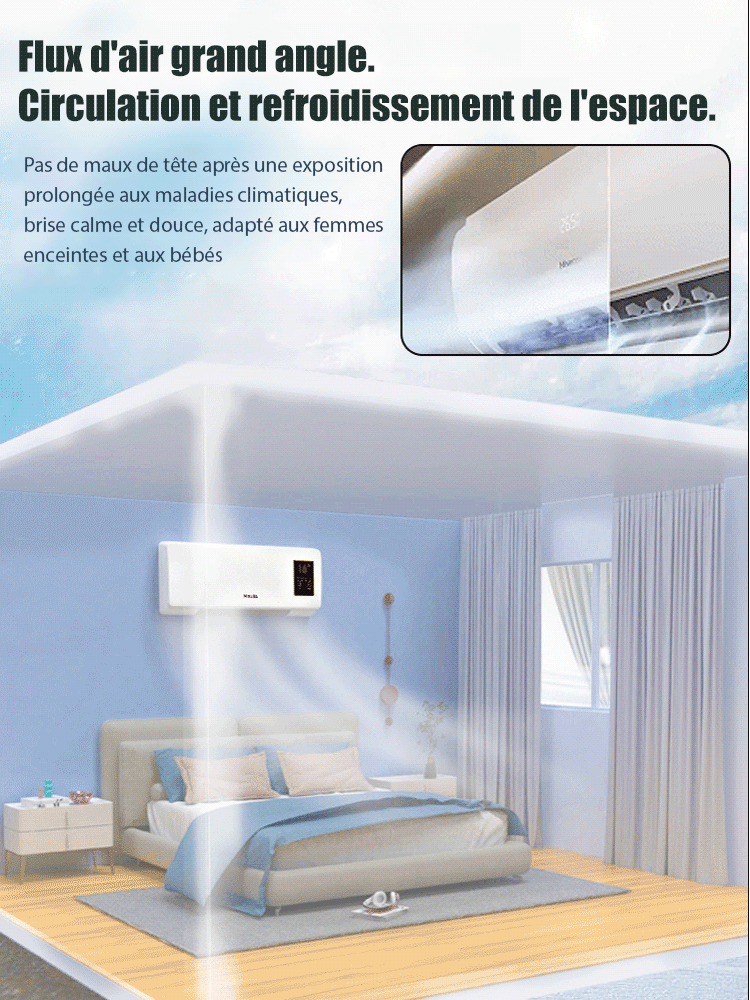 Climatiseur mobile multifonctionnel