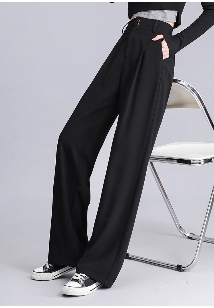 ビジネスシーンでのワイドスラックス