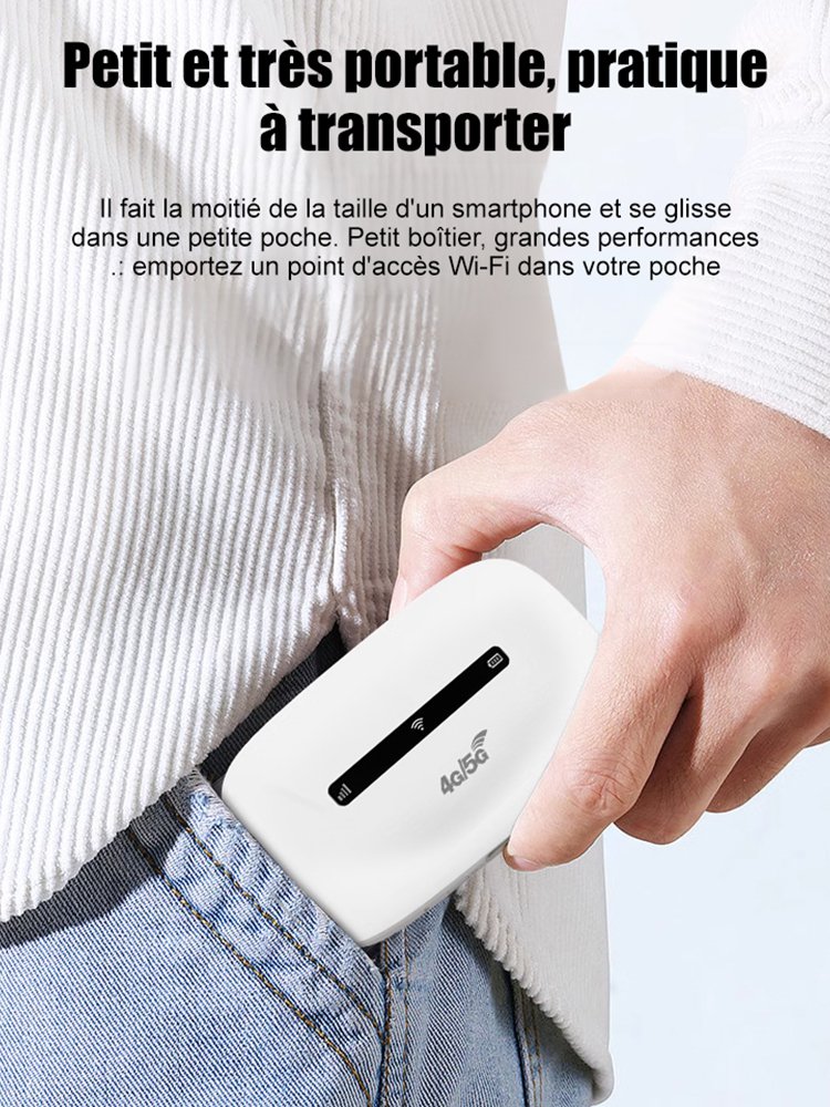 Toujours connecté au Wi-Fi.