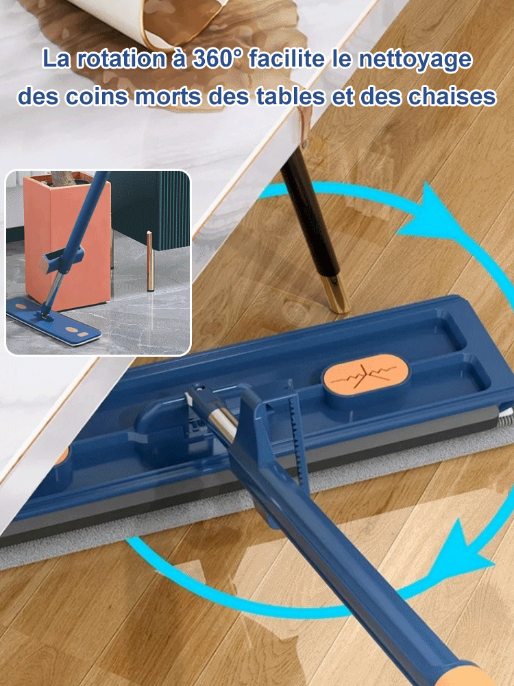 Nouveau balai à franges plat pour sols