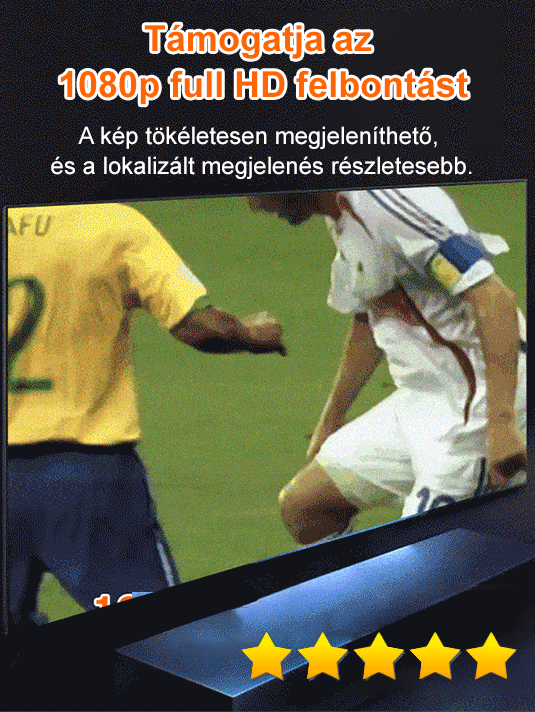 1080p felbontású Mini projektor