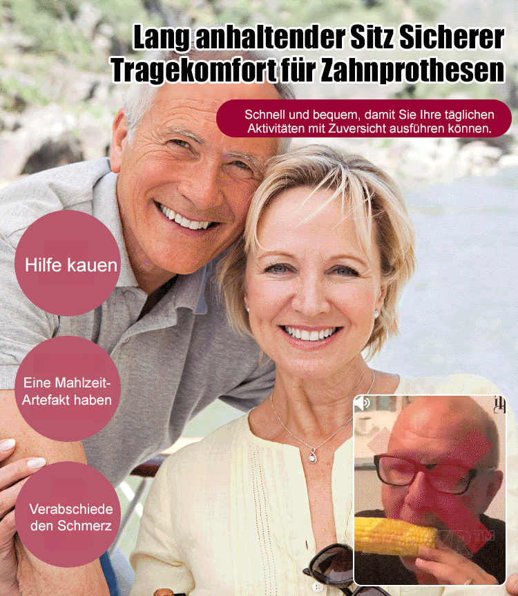 Klebstoff zur Befestigung von Prothesen