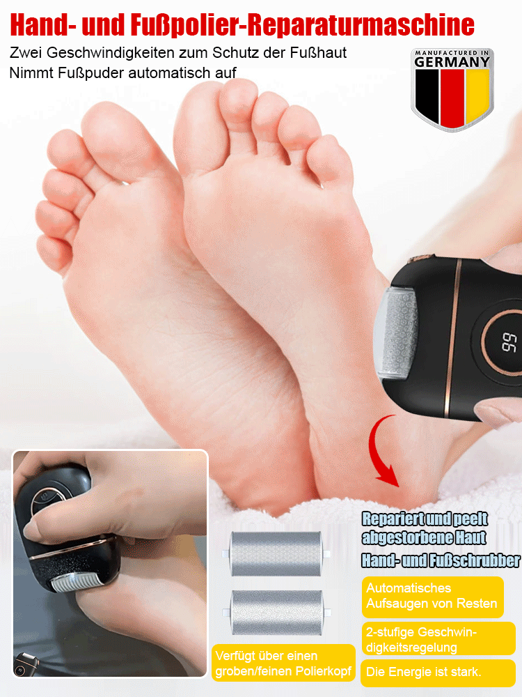 Neue digitale elektrische Fußpoliermaschine