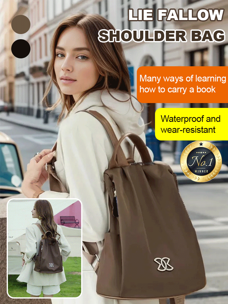 Multi-functional leisure shoulder bag